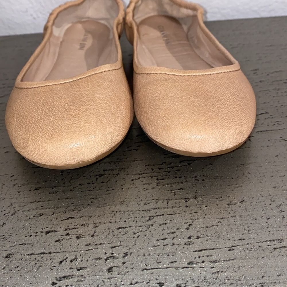 New Gianni Bini Kayson Leather Flats Pink Marble - Picture 3 of 6